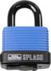 Burg Wächter Splash 470 45 Blue SB Cadenas bleu-noir avec serrure à clé