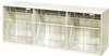 Allit 464411 Casier à tiroirs basculants VarioPlus ProFlip (l x H x P) 600 x 240 x 200 mm blanc, transparent 1 pc(s)