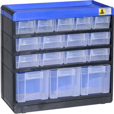 Réservoir pour petites pièces Allit 464600 VarioPlus Pro 29/32 (l x H x P) 300 x 285 x 135 mm noir, bleu 1 pc(s)