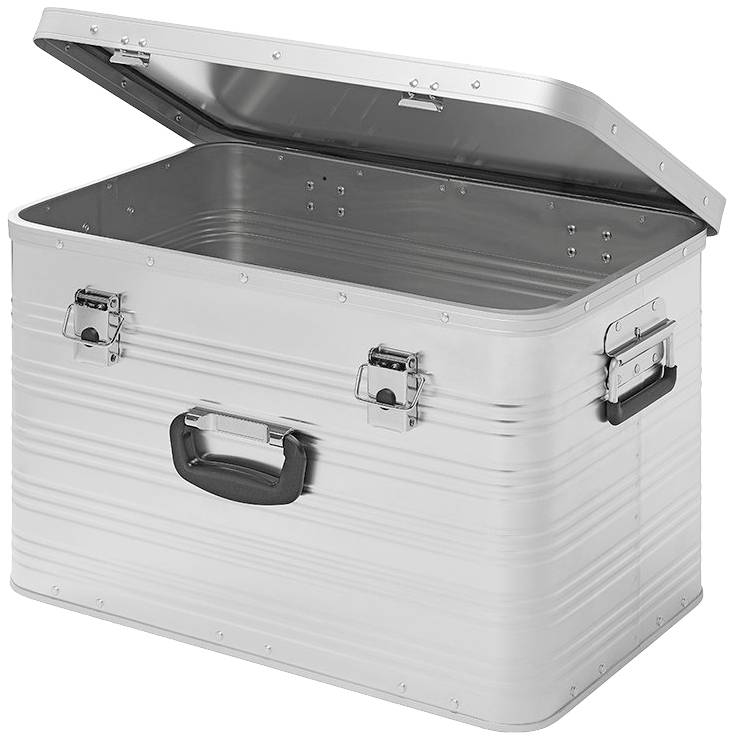 Caisse de transport Robust 65 l 19802 aluminium (L x l x H) 40.9 x 37.5 x 60.5 cm-1