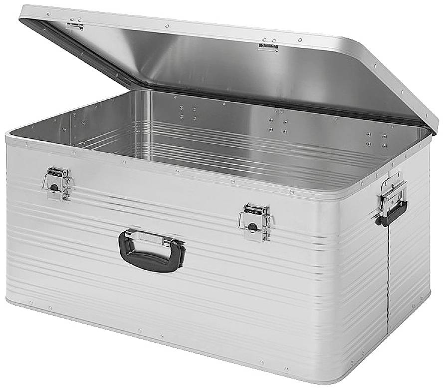 Caisse de transport Robust 137 l 19804 aluminium (L x l x H) 57.5 x 79.8 x 38.5 cm-1