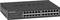 Commutateur Netgear à 24 ports Gigabit avec des voyants LED verts sur le côté gauche et des numéros de ports au-dessus. Idéal pour les réseaux.