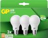 GP GPCLSE27STD687C3 LED CEE F (A - G) E27 forme de poire 9.4 W = 60 W blanc chaud (Ø x L) 60 mm x 109 mm 3 pc(s)
