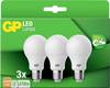 GP GPCLSE27STD670C3 LED CEE F (A - G) E27 forme de poire 5.4 W = 40 W blanc chaud (Ø x L) 60 mm x 110 mm 3 pc(s)