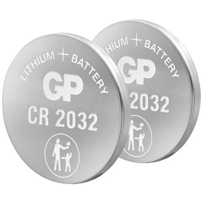Pile bouton CR 2032 lithium GP Batteries 3 V 20 pc(s)