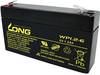 Long WP1.2-6 WP1.2-6 Batterie au plomb 6 V 1.2 Ah plomb (AGM) (l x H x P) 97 x 57 x 25 mm cosses plates 4,8 mm auto-décharge réduite, sans entretien