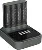 GP GPRCPCHP461D011 Chargeur de piles rondes NiMH LR03 (AAA), LR6 (AA)