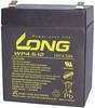 Long WP4.5-12 WP4.5-12 Batterie au plomb 12 V 4.5 Ah plomb (AGM) (l x H x P) 90 x 107 x 70 mm cosses plates 4,8 mm auto-décharge réduite, sans entretien