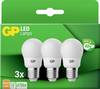 GP 740GPMGL087885B3 LED CEE F (A - G) E27 forme de globe 5.6 W = 40 W blanc chaud (Ø x L) 45 mm x 84 mm 3 pc(s)