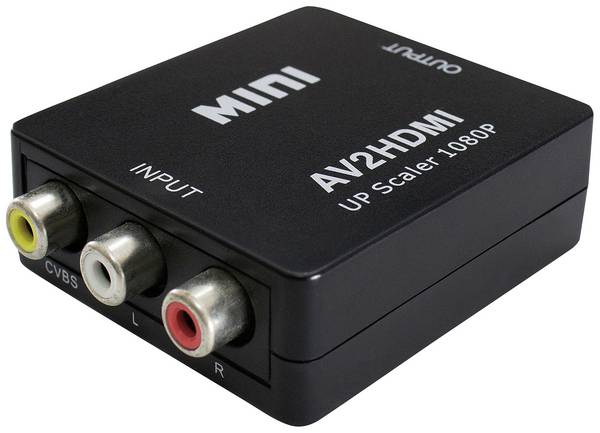 Maxtrack AV Convertisseur CS 37 L [AV - HDMI] 1920 x 1080 Pixel