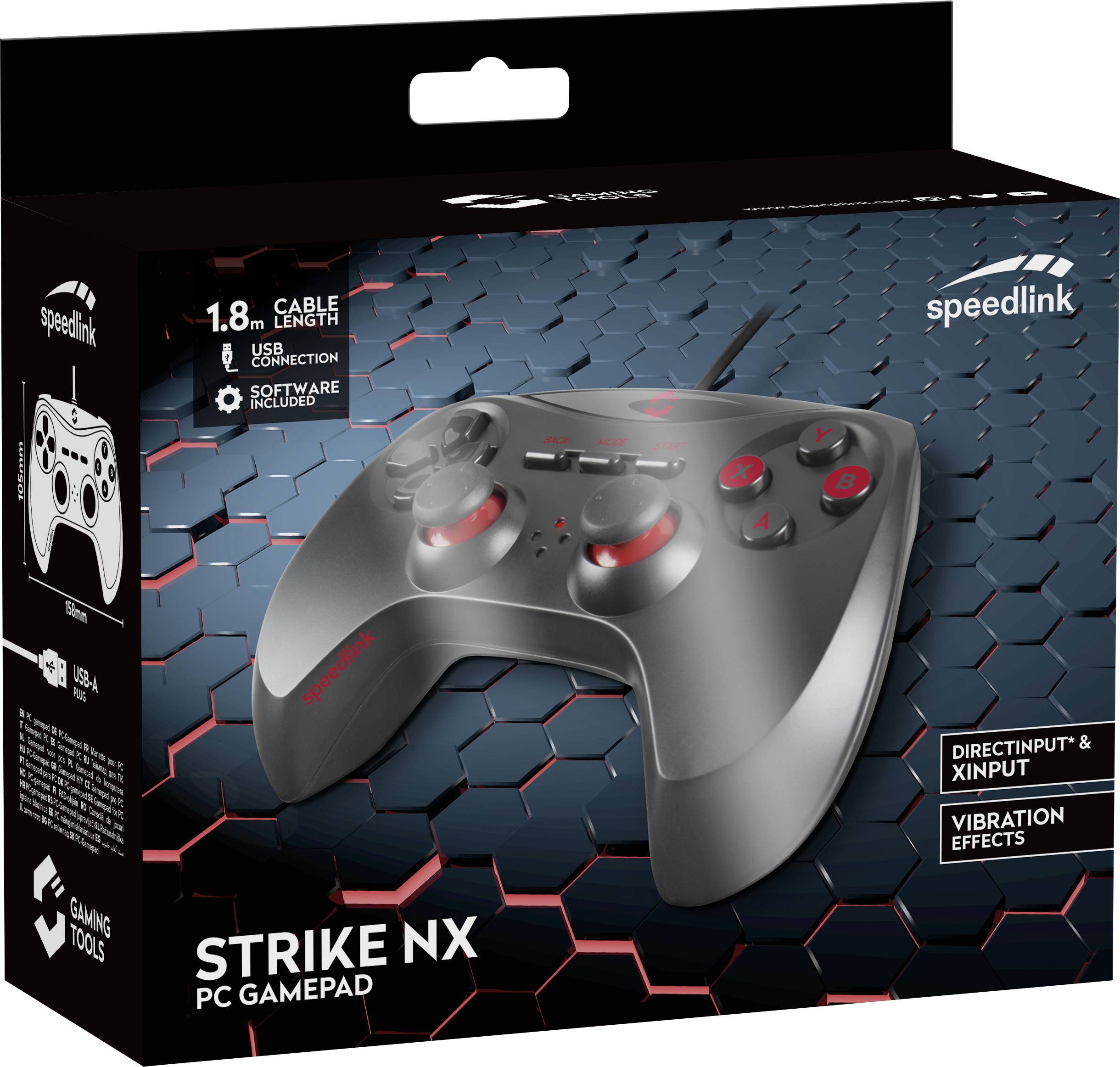 SpeedLink STRIKE NX PC, PlayStation 3 noir-2