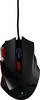Surefire Gaming Eagle Claw Souris de gaming USB optique noir/rouge 9 Boutons 600 dpi, 800 dpi, 1200 dpi, 1600 dpi, 2400 dpi, 3200 dpi éclairé
