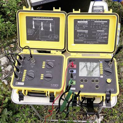Instrument de mesure de résistance de terre VOLTCRAFT ET-02 - Conrad  Electronic France