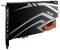 Carte graphique ASUS au design noir et argenté. Dispose d'une ouverture de ventilation et de plusieurs options de connexion sur le côté.