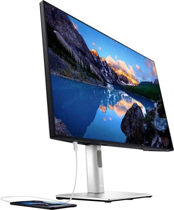Moniteur LED Dell U2421E  CEE E (A - G) 61.2 cm 24.1 pouces  1920 x 1200 pixels 16:10 8 ms DisplayPort, HDMI™, USB-C®, USB 3.1 (Gen 1), casque (jack 3,5 mm), LAN (10/100 Mo/s) IPS LED