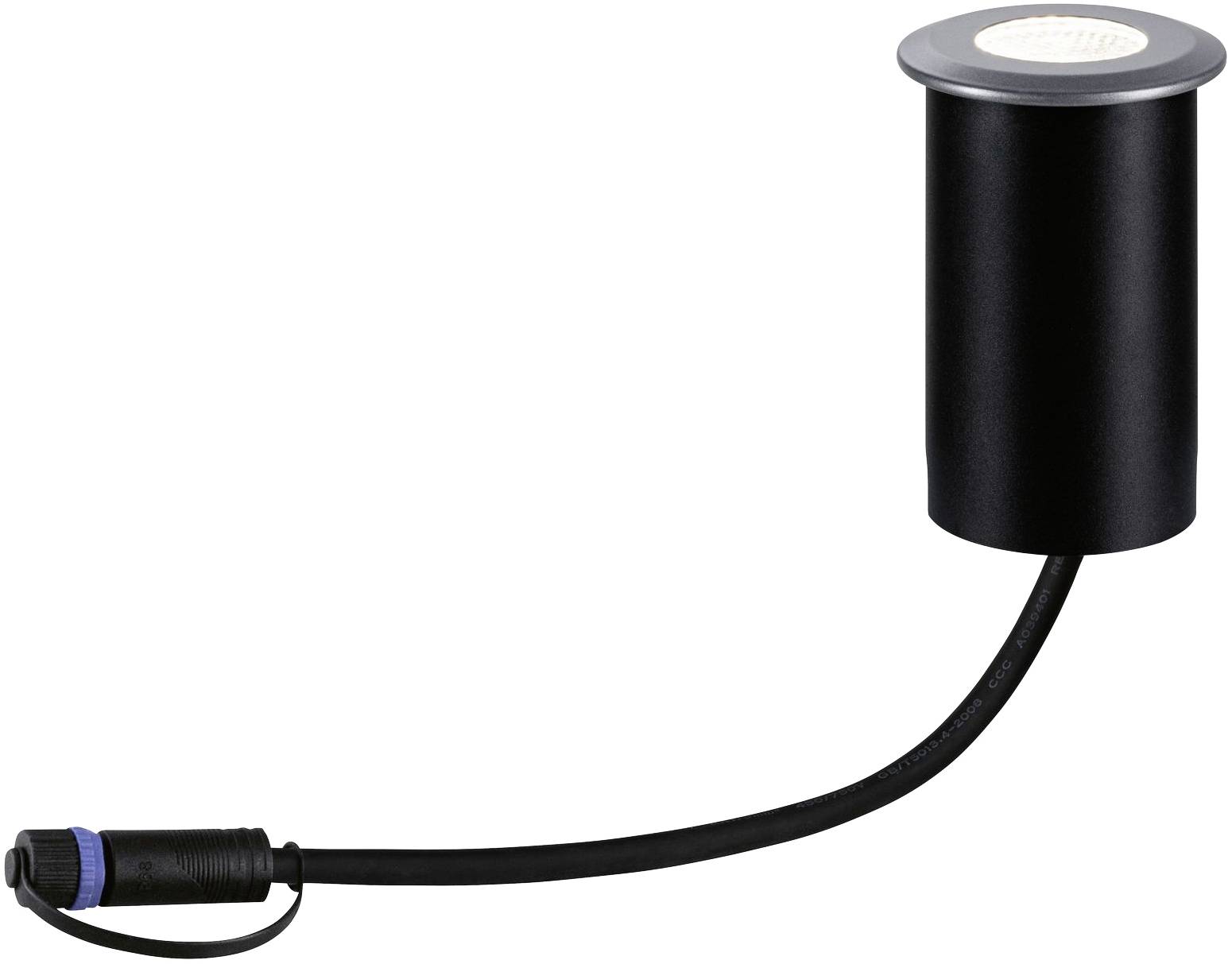 Paulmann 94370 Éclairage encastré dans le sol LED intégrée LED gris