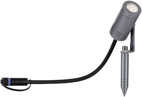 Paulmann 94368 Système d'éclairage Plug&Shine blanc chaud gris