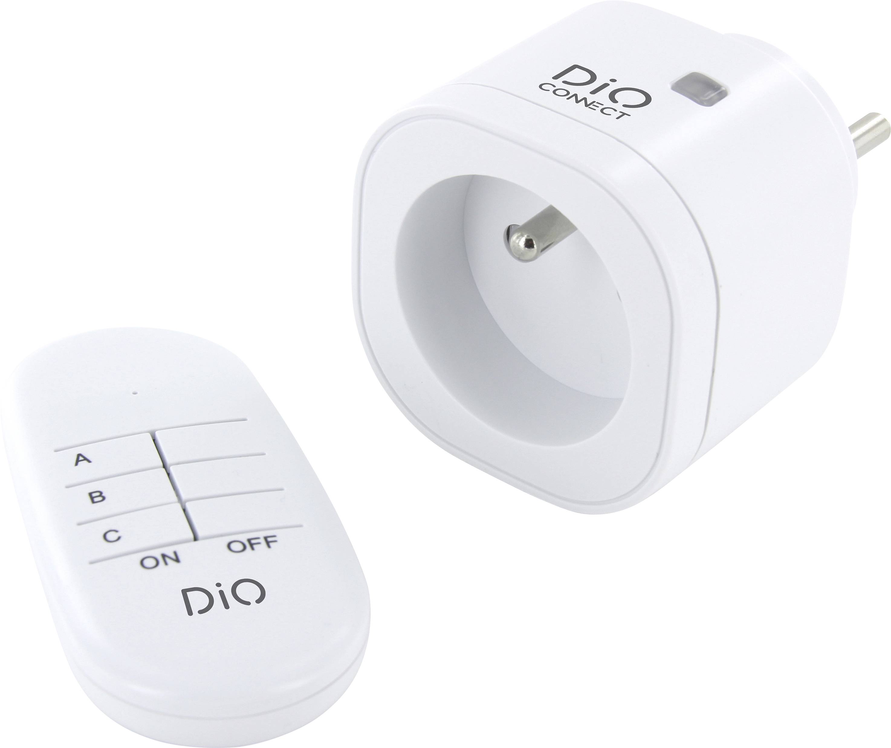 Prise de courant sans fil avec télécommande - DIO Connect 54916-0