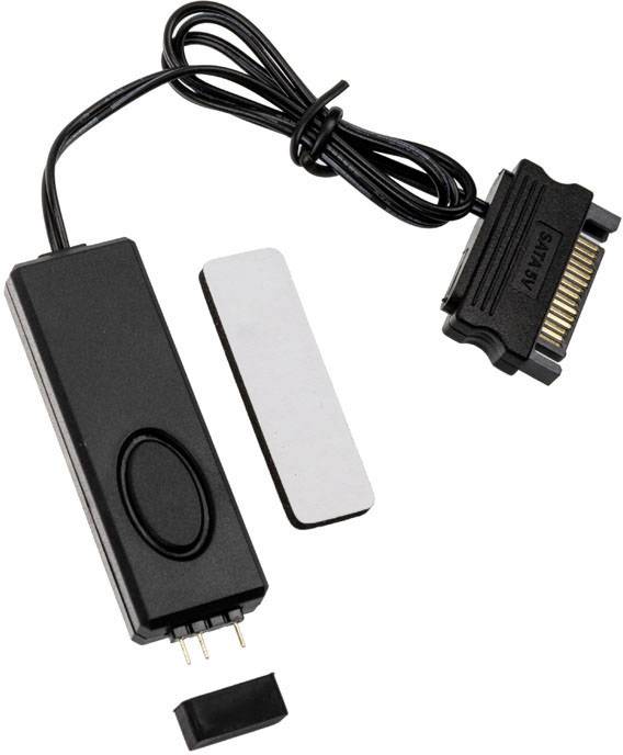 Câble adaptateur USB vers IDE/SATA, avec bloc d'alimentation et connecteurs, permettant de raccorder un disque dur IDE ou SATA à un ordinateur.