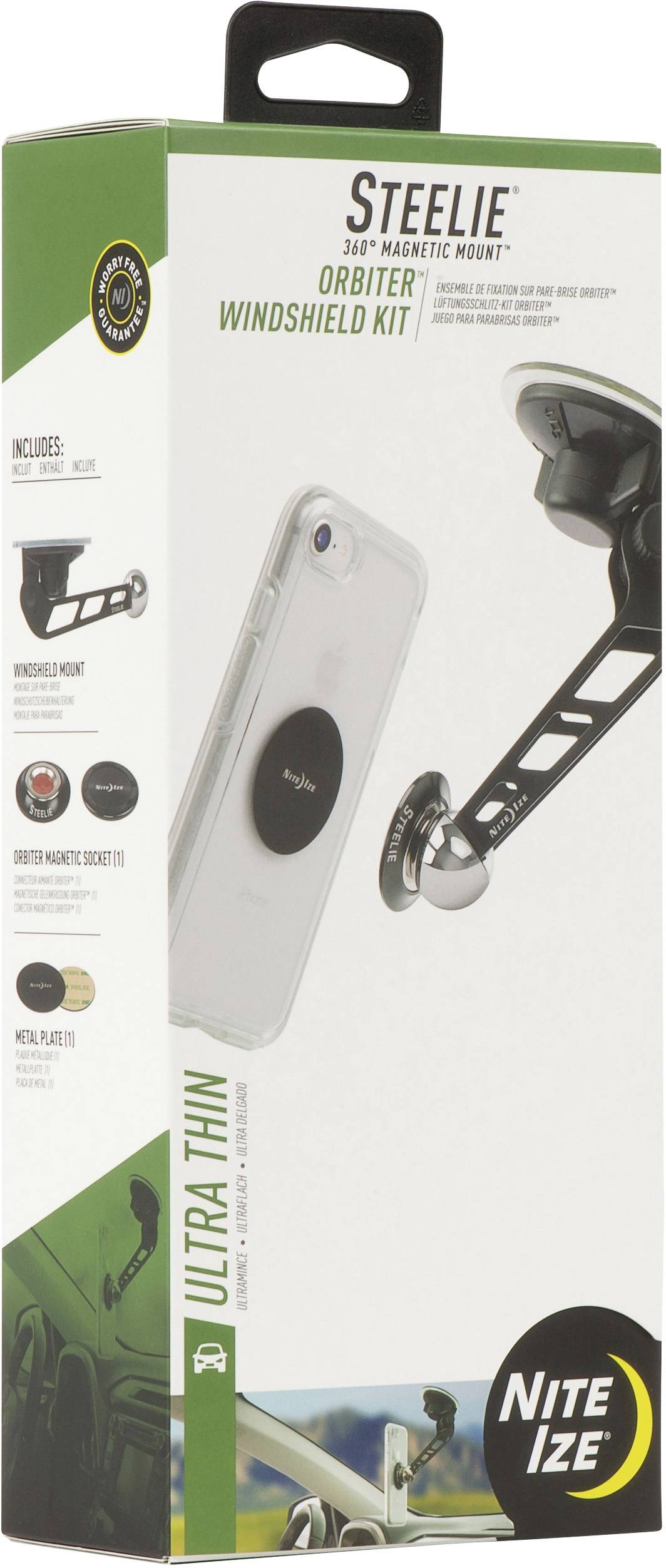NITE Ize Orbiter™ Windshield Kit Support de téléphone portable pour voiture-3