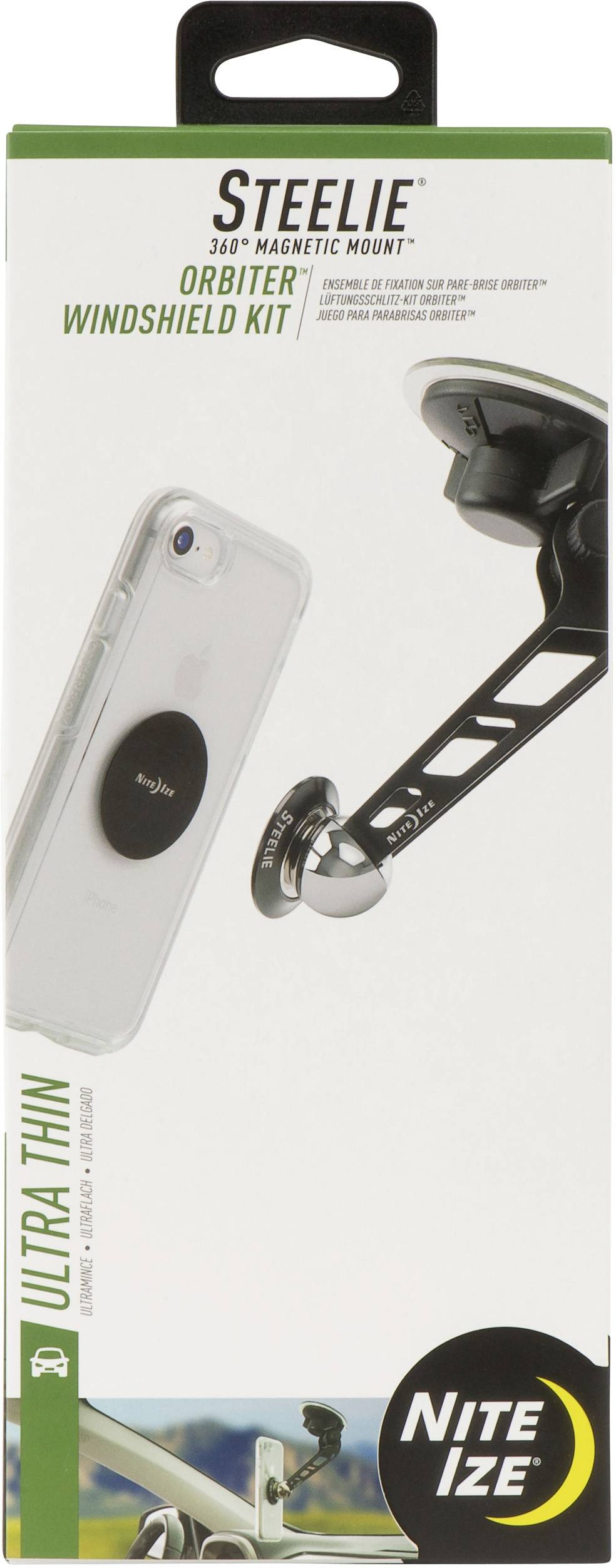 NITE Ize Orbiter™ Windshield Kit Support de téléphone portable pour voiture-4