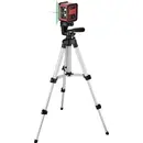 TOOLCRAFT CL12-G Laser en croix avec trépied, autonivelant, Laser vert Portée (max.): 12 m