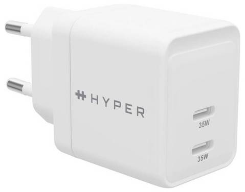 Targus HyperJuice Alimentation 35 W 2x USB-C®  blanc intérieure