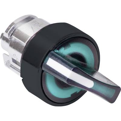 Un bouton rotatif métallique en noir et argent, partiellement transparent, avec des accents turquoise, probablement utilisé pour contrôler ou régler des appareils.