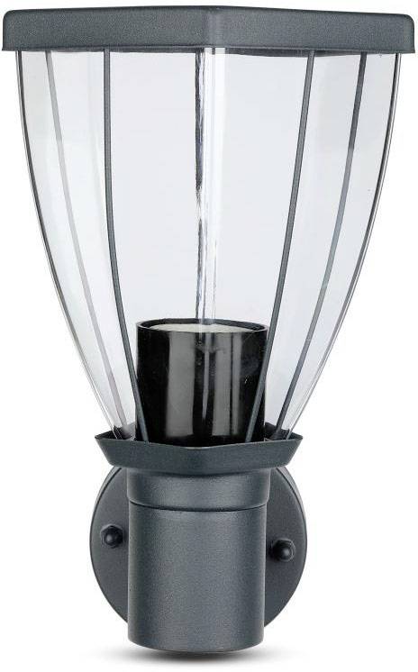 V-TAC VT-835 8628 Applique LED extérieure LED E27 0.5 W gris foncé-3