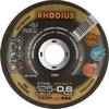 Rhodius XTK6 EXACT BOX 211302 Disque à tronçonner à moyeu déporté 125 mm 10 pc(s) acier inoxydable, acier