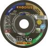 Rhodius XT69 MULTI BOX 211209 Disque à tronçonner 115 mm 10 pc(s)