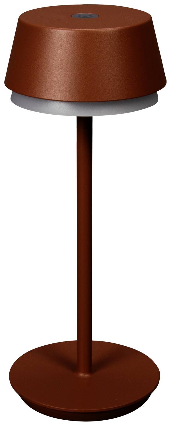 Konstsmide 7830-960 Lyon Lampe de poche LED sans fil  2.5 W blanc chaud, RVB  terracotta