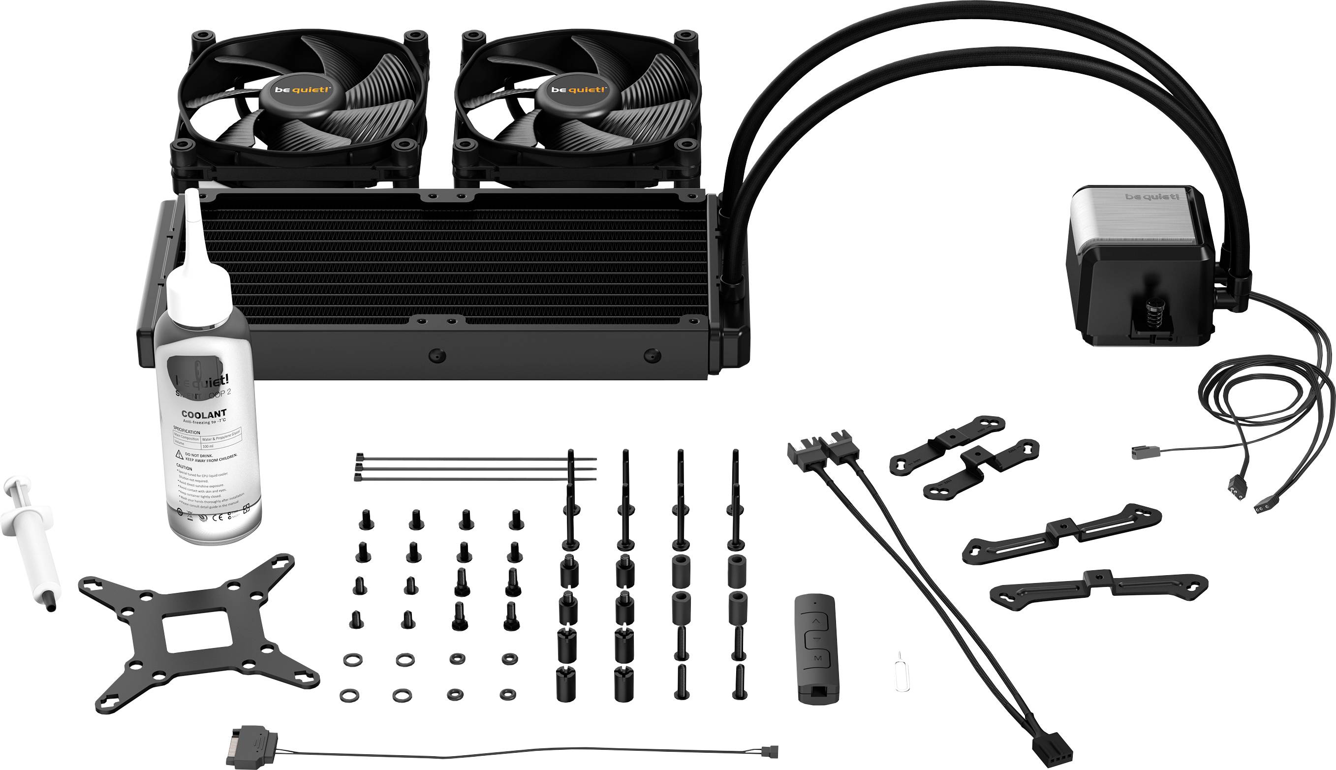 BeQuiet SILENT LOOP 2 240mm Système de refroidissement à l'eau pour PC-3
