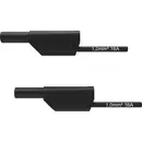 Schützinger VSFK 8500 / 1 / 50 / SW Cordon de mesure de sécurité mâle 4 mm mâle 4 mm 50.00 cm noir 1 pc(s)