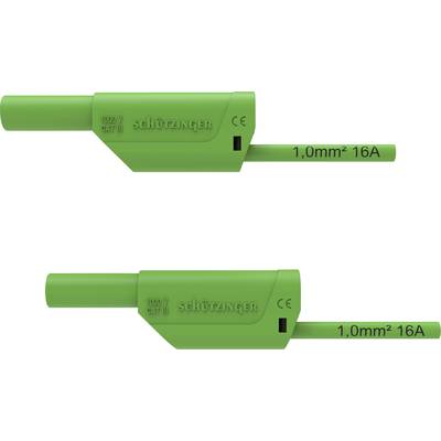 Deux boîtiers de protection verts portant l'inscription '1,0 mm² 16A', de la marque 'Schützinger'. L'un montre la vue de face, l'autre la vue de côté.
