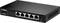 Un commutateur réseau noir Edimax avec cinq ports Ethernet sur l'avant. Des voyants LED indiquent le statut de l'alimentation et des connexions réseau.