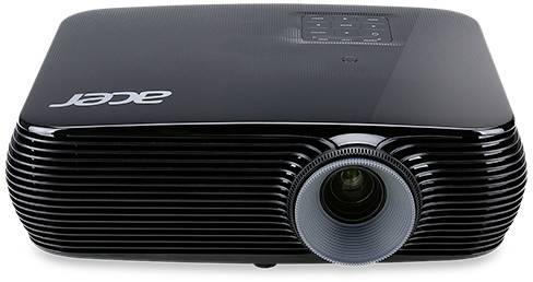 ACER X1228H DLP Projector XGA 1024x768 4500 ANSI Lumen 20.000:1 6.000h HDMI VGA RCA USB 220Watt Philips UHP black-1