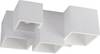 ECO-Light I-FOSTER-PL5 FOSTER Plafonnier GU10 45 W blanc