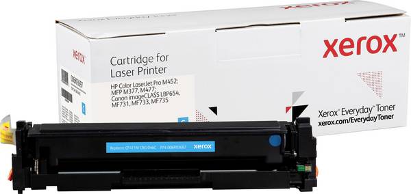 Xerox Toner remplace Canon, HP 410A, CF411A, CRG-046C compatible  cyan 2300 pages Everyday™ Toner 006R03697