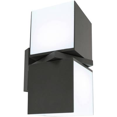 Lutec CUBA 5193808118 Applique LED extérieure 23 W anthracite-0