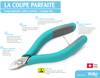 Weller Erem® 512EW antistatique (ESD) Pince coupante diagonale 115 mm