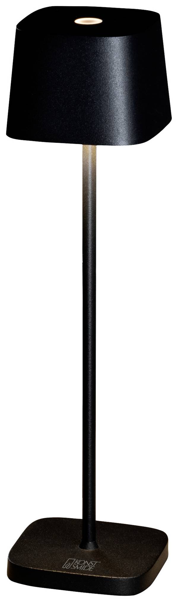 Konstsmide 7829-750 Capri Lampe de poche LED sans fil  2.2 W blanc chaud  noir