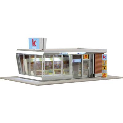 Kibri 39009 H0 Kiosque moderne avec éclairage LED