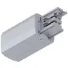 Paulmann 91358 ProRail3 End Feed Elément pour système d'éclairage sur rail haute tension Embout d'alimentation ProRail3 argent