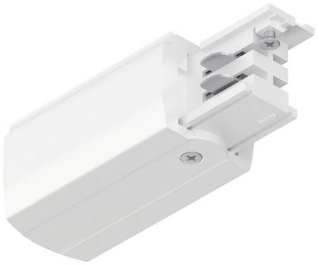Paulmann 91360 ProRail3 End Feed Elément pour système d'éclairage sur rail haute tension  Embout d'alimentation  ProRail3 blanc