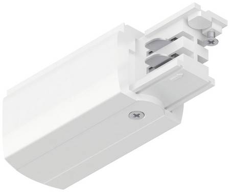 Paulmann 91361 ProRail3 End Feed Elément pour système d'éclairage sur rail haute tension  Embout d'alimentation  ProRail3 blanc