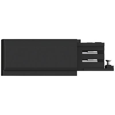 Une clé USB noire avec capuchon amovible et connecteur métallique visible. En arrière-plan, deux autres ports USB apparaissent.