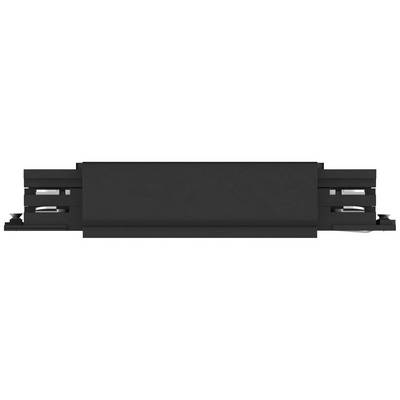 Un élément noir rectangulaire avec des ouvertures sur les côtés, probablement un module électrique ou mécanique.