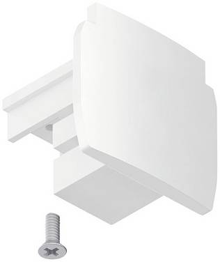Paulmann 91383 ProRail3 Endcap Elément pour système d'éclairage sur câble haute tension  Embout  ProRail3 blanc