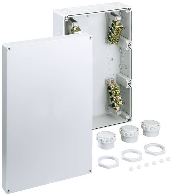 Spelsberg 87041001 Boîte de raccordement (L x l x H) 450 x 300 x 132 mm gris IP65 1 pc(s)